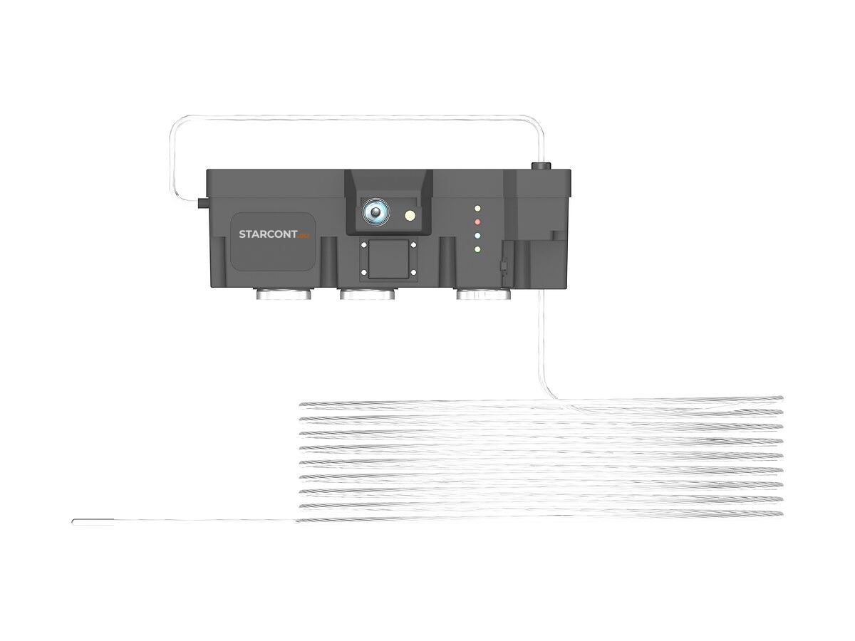 KI-Radarplombe mit Solarmodul A-612LV
