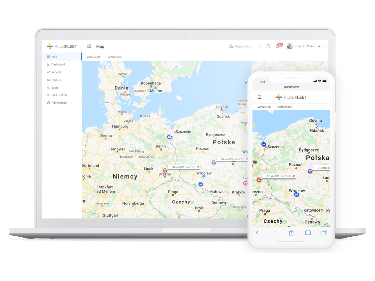 PLUSFLEET – Plattform für Flottenmanagement