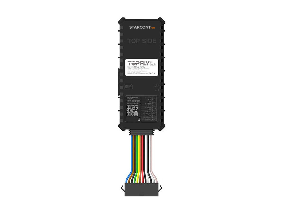 Fest verbauter Tracker TLW2-12BL (4G LTE)